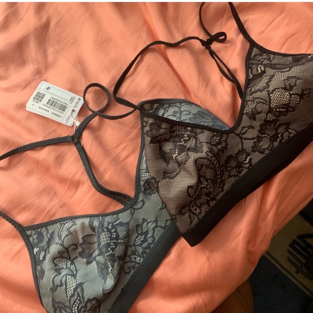 Lululemon Floral Lacey Bras